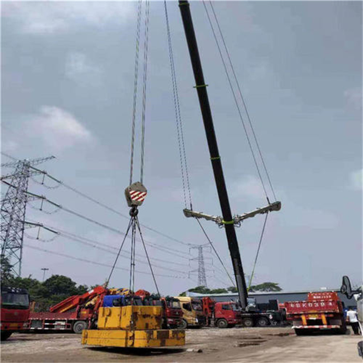 打安镇风电设备吊装